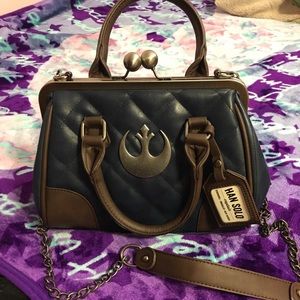 Loungefly Han Solo Satchel Crossbody Star Wars